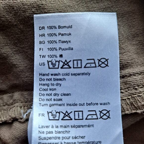 Billabong Day After Day Shorts High Waist Belted Bayleaf Green Womens Size 29 - Picture 15 of 15